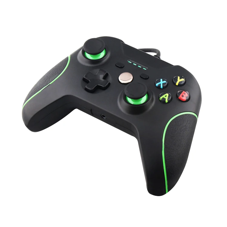Onetomax For Double Shock USB Wired Controller Gamepad For Microsoft Xbox one Controller Joystick for PC