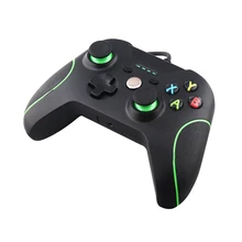 Onetomax For Double Shock USB Wired Controller Gamepad For Microsoft Xbox one Controller Joystick for PC