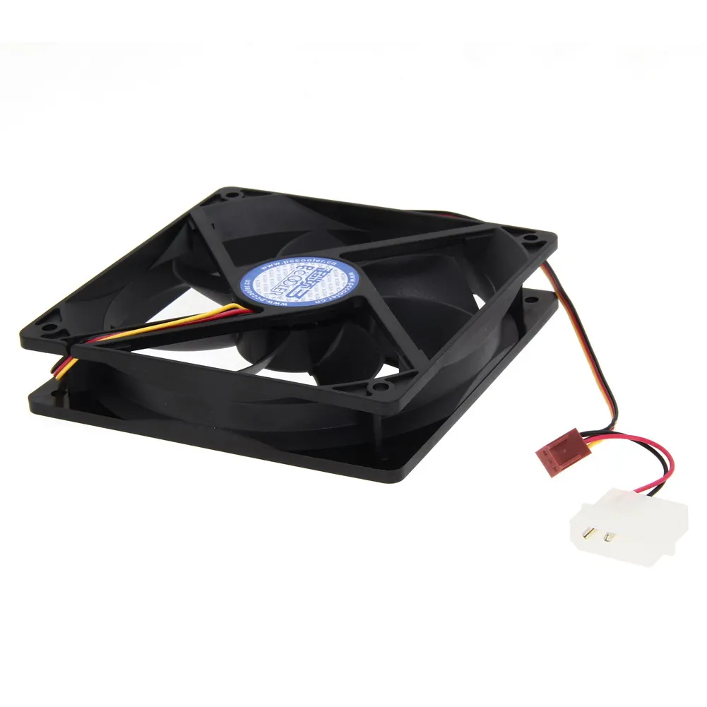 

Silent Case Fan Quiet Computer PC Cooling Mute 120mm Computer PC Case 3/4 Pin Cooling Fan with Screw Pad for PC CPU