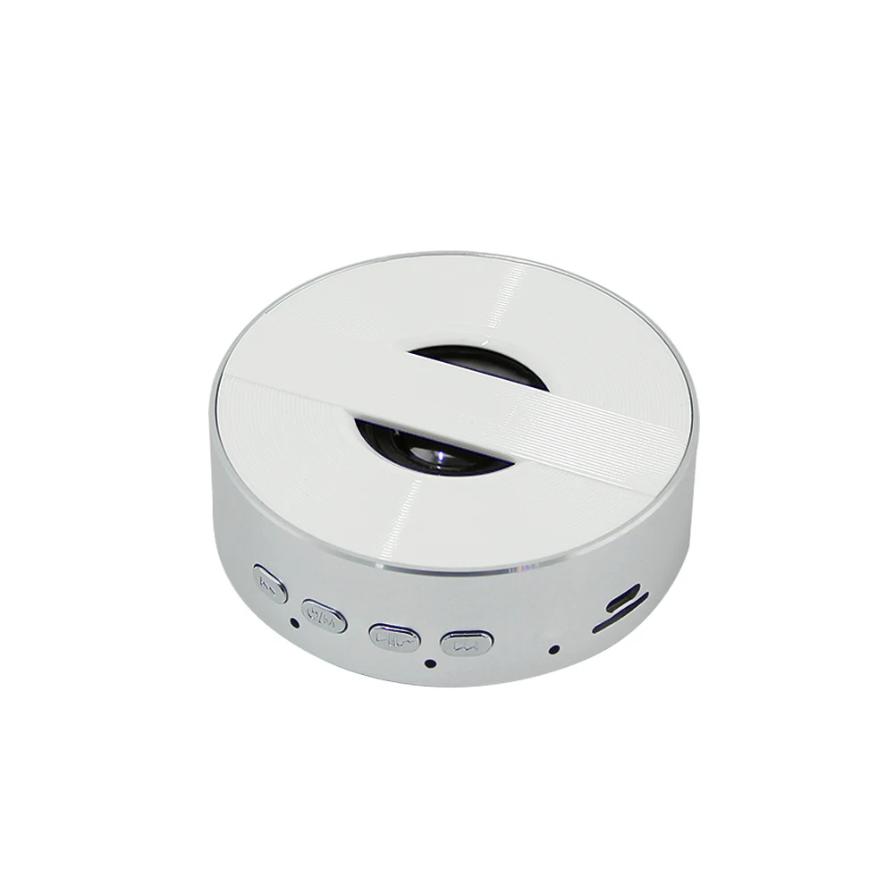 Wireless Bluetooth Speaker Mini Portable Metal Subwoofer Hifi Speaker Computer Blutooth Speaker With TF Mic For Mp3 Iphone
