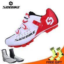 SIDEBIKE Дышащая MTB спортивная обувь мужской горный велосипед обувь самоблокирующаяся нескользящая обувь для велоспорта zapatillas ciclismo