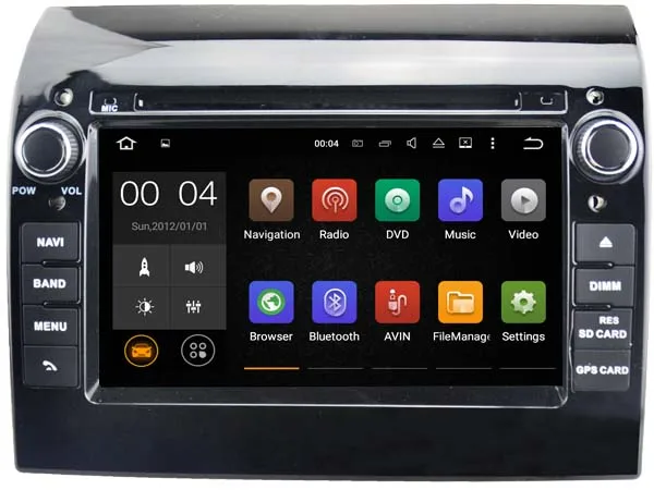 Best Android 9.0 Car Dvd Navi Player FOR FIAT DUCATO/PEUGEOT Boxer/CITROEN Jumper audio multimedia auto stereo support WIFI DVR DAB 0