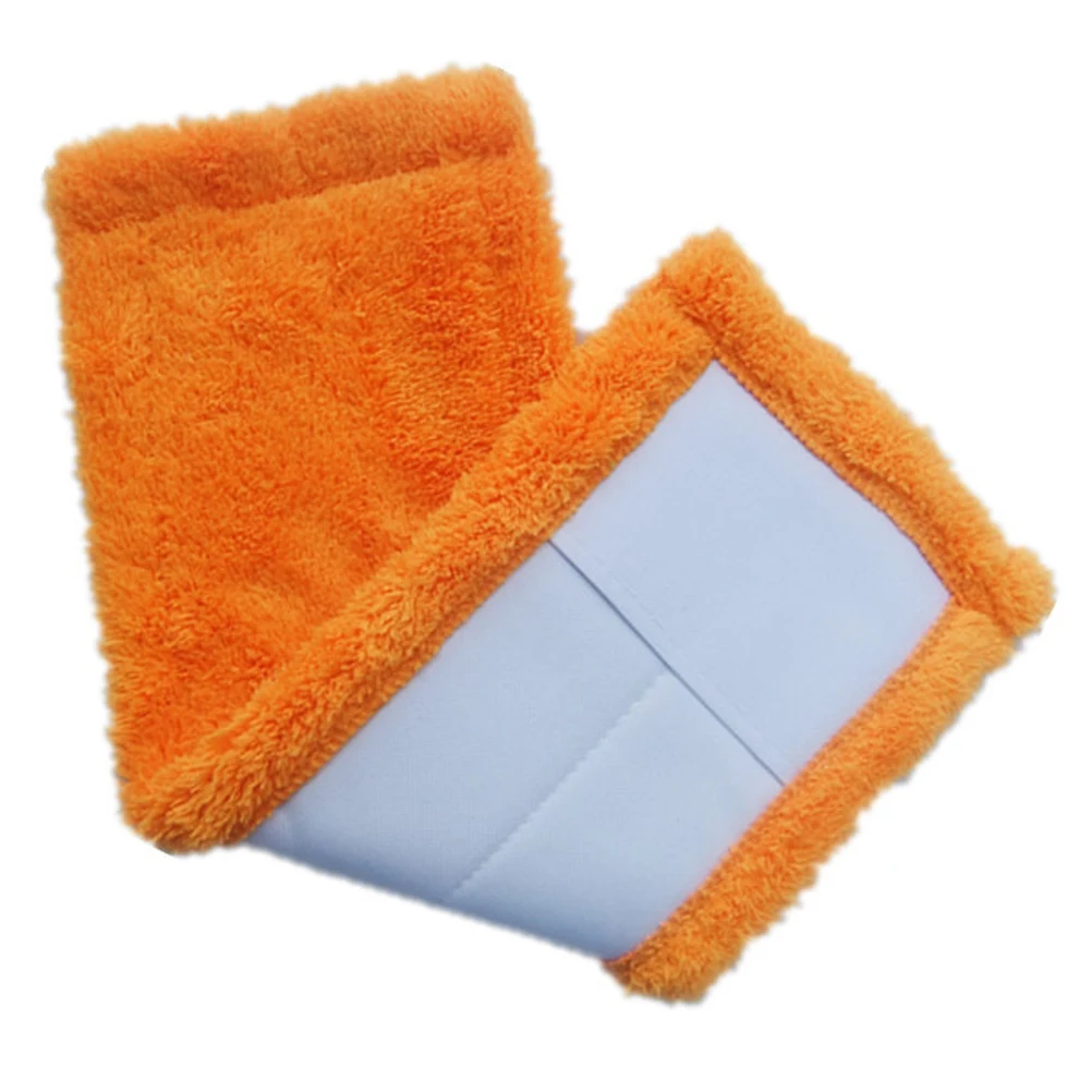 

Microfiber Dust Mop Refill Mop Head Covers Replacement Coral Mop Pad for Household Cleaning