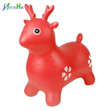 Jumping олень ездить на надувной надувные животных детские игрушки для малышей, детей для подарка спортивные Фитнес игра надувные прыжки игрушки для Детский подарок