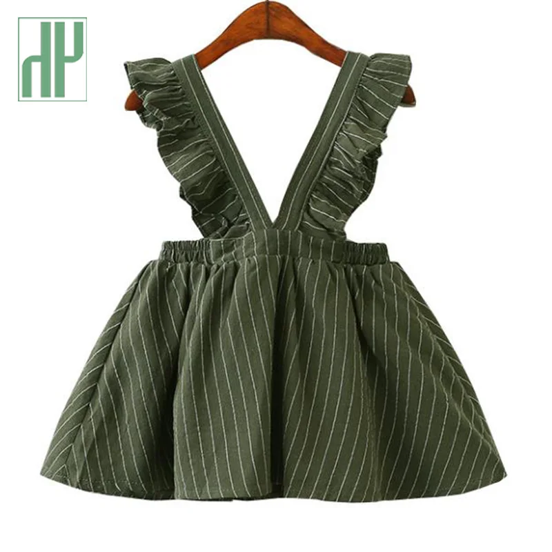 

Children Kids Knitted princess dress girls costumes Toddler Girls Sleeveless Clothing Mini Dress striped casual girls frocks
