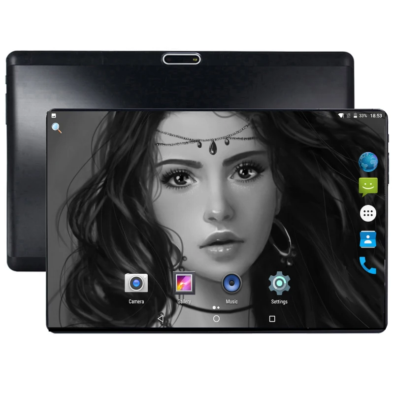 

Free shipping 10.1' Tablets Android 8.0 Octa Core 4GB RAM 64GB ROM Dual SIM Tablet PC Wifi GPS Bluetooth Phone + Gift