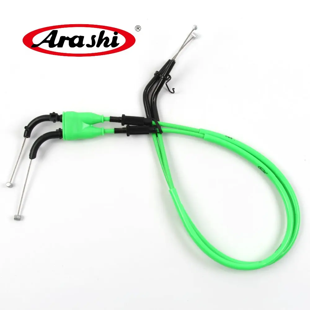 Arashi NINJA ZX-10R 2006-2007 Throttle Cable Stainless Rubber Motorcycle For KAWASAKI ZX10R ZX 10R 2006 2007 | Автомобили и