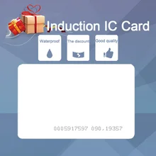 Eseye 50 шт карты 13,56 МГц MF S50 NFC карты 0,8 мм перезаписываемые Бесконтактный Смарт карты ISO14443A для Система контроля доступа