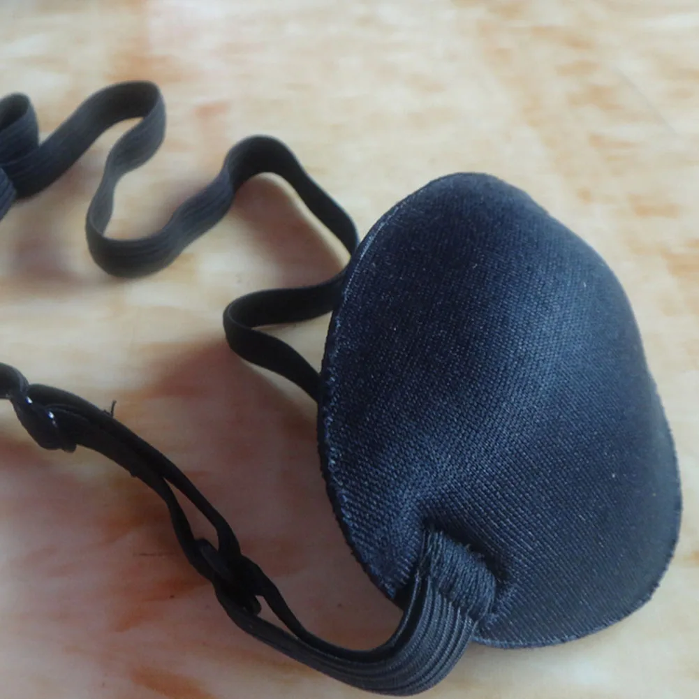 

Pirate Eye Patch Halloween Party Design Pirate Costume Accessory Concave Eye Patch 3D Foam Groove Eyeshade Hot Single Eye Patch