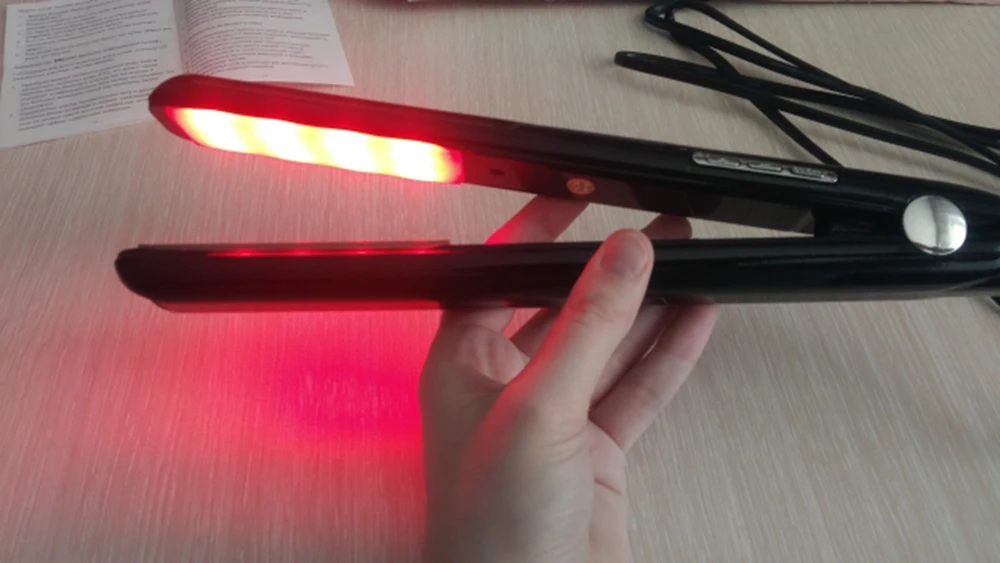 2019 новый профессиональный ультразвуковой инфракрасный уход за волосами утюжок