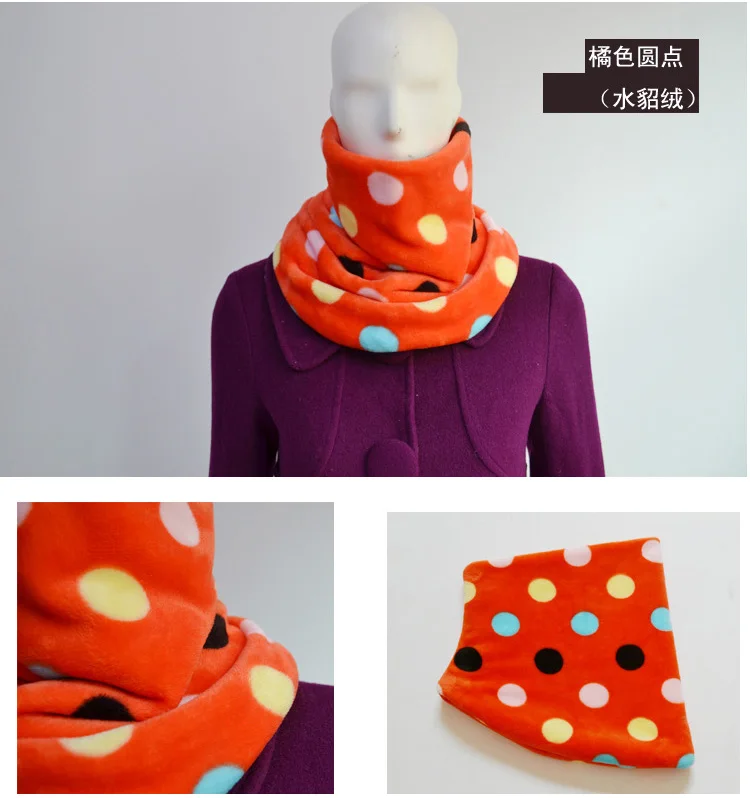 Высококачественный шарф из искусственного меха, зимний снуд для женщин, шапки, двухслойные бархатные Kawaii, теплые кольца, шарфы, унисекс, детский шарф, снуд
