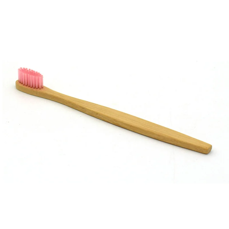 

1PC Natural Bamboo Toothbrush eco friendly Wood Rainbow toothbrush Oral Hygiene cleaning tooth brush Dental Care teeth brush