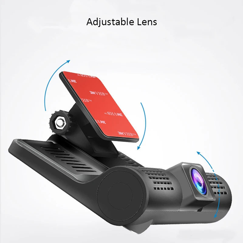 Автомобильный видеорегистратор 4 0 Full HD 1080P 3 камеры заднего вида DashCam