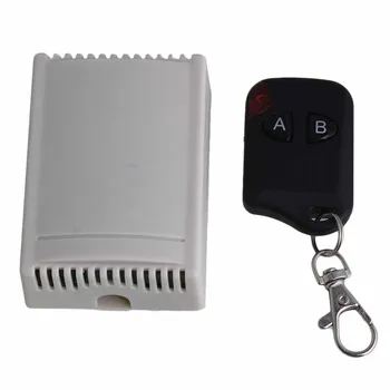 

220V 433MHz RF Relay Remote Control Switch 2 CH Self-lock W/Cat Eyes