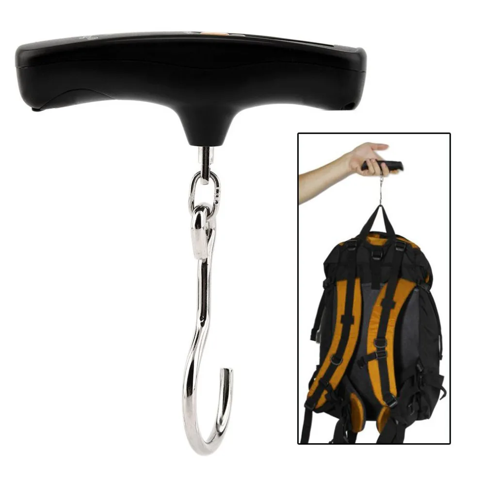 

Durable Pocket Portable 50kg/10g LCD Digital Electronic Hand Held Hook Belt Luggage Hanging Scale Backlight Balance Weighing