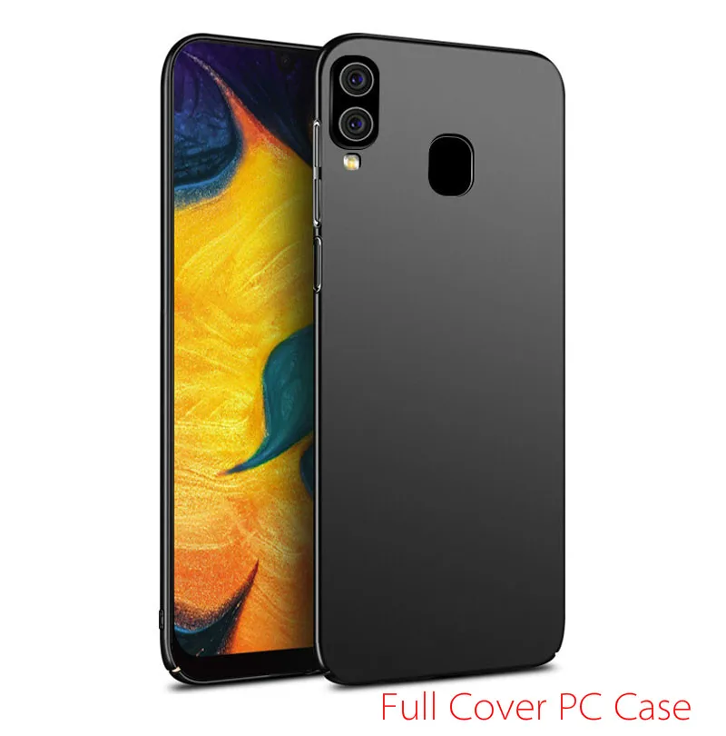 

full Coverage Cover Phone Case For Samsung Galaxy A10 A20 A30 A40 A50 A70 A60 M10 M20 S10 Ultra Thin Matte Hard PC Back Case