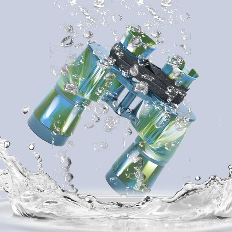 

Military 7X50 HD Navy Camouflage Binoculars Telescope Binocolo Professionale Binoculars Long Range Hunting Binoculars