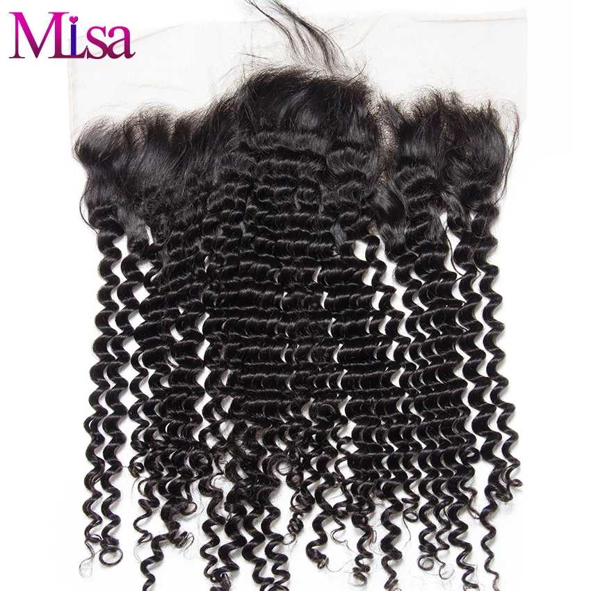4 Bundles Peruvian Deep Wave With Frontal Closure Cheap human hair