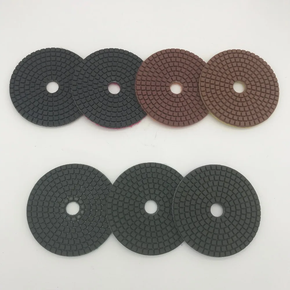 Diamond Wet Polishing Pad 4 inch 100 mm for Granite Stone Resin