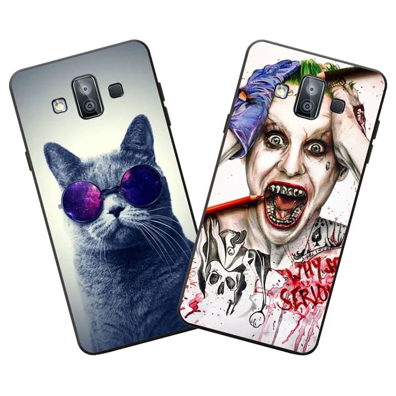 

for Samsung Galaxy J7 Duo 2018 Case,Silicon Super cool cartoon Painting Soft TPU Back Cover for Samsung J7 Duo 2018 protect case