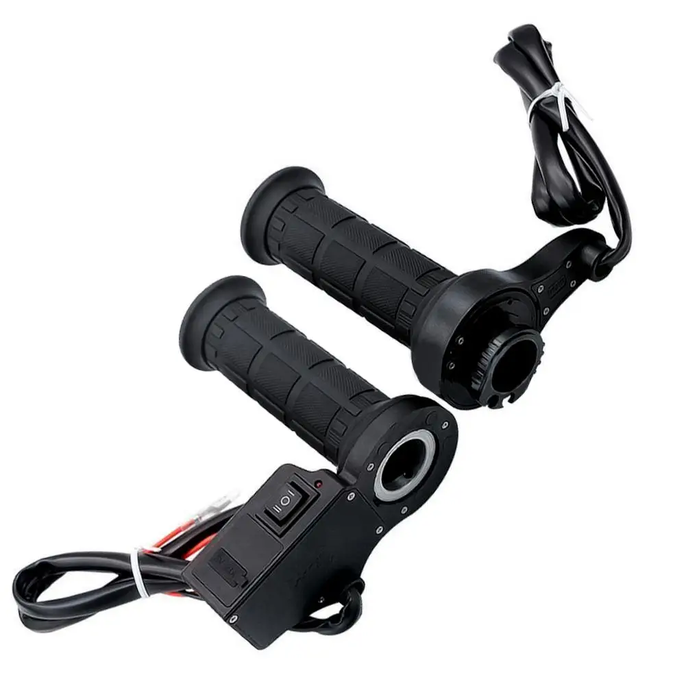 

1Pair 3 in 1 Heated Handlebars Grip with LED USB Charger for 12V 22mm Motorbike