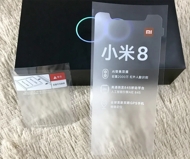 

10pcs/lot Factory Front Screen Protector Film for Xiaomi Redmi 6 6A pro mi8 8 SE New Phone film refurbishment
