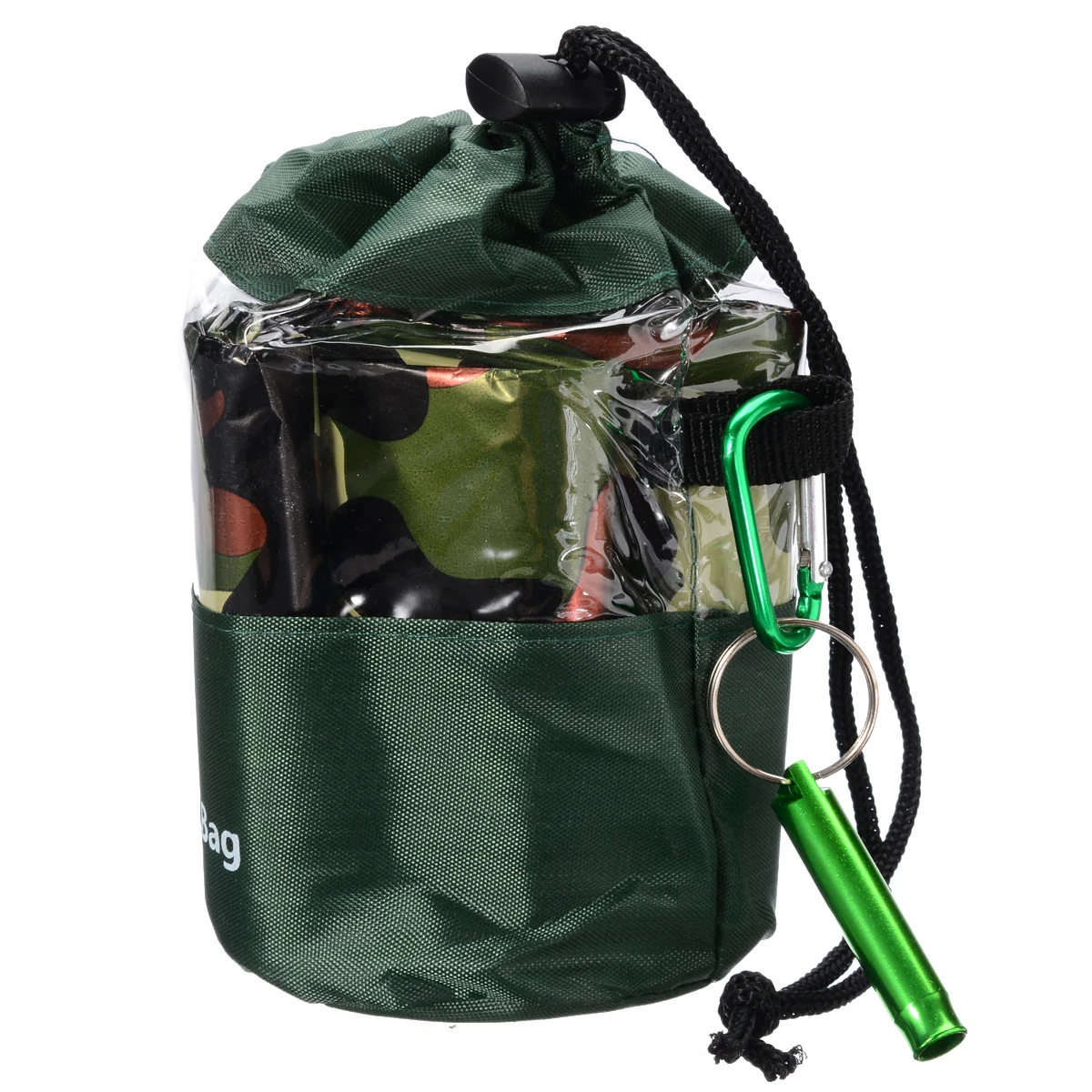 High Quality Camouflage Waterproof Emergency Thermal Camping Survival Sleeping Bag PE Aluminized Film Outdoor Camping Bag
