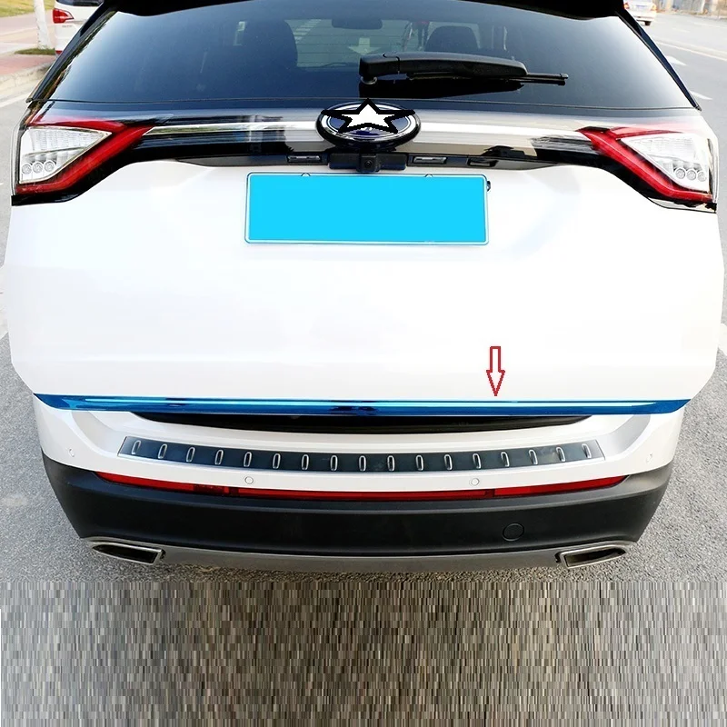 

Car Auto Modified Decorative Grille Body Wing Mirror Exterior Fashion Modification Sticker Strip Parts 15 16 17 18 FOR Ford Edge