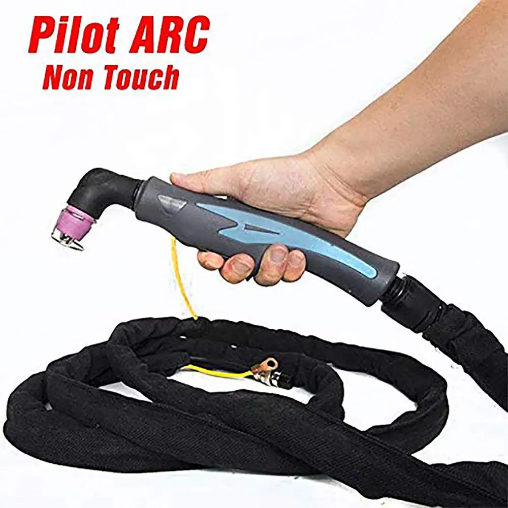 AG60//SG55 Pilot Arc Plasma Cutting Torch Gun Complete Set Cable 16 Feet