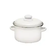Кастрюля Эмаль, 4 л, белый