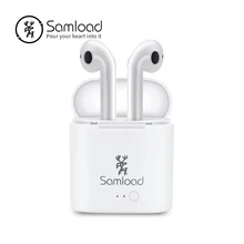 

Samload Wireless Headphones Bluetooth Earphone Stereo in ear Pods Air with Charging box For Samsung Earbuds Sony Headset Xiaomi