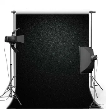 

Sparkly Black Dark Gray Blue Theme Wall Backgrounds Vinyl cloth High quality Computer Print wedding backdrops