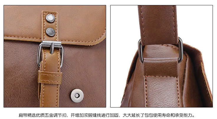 men vintage messenger bag23