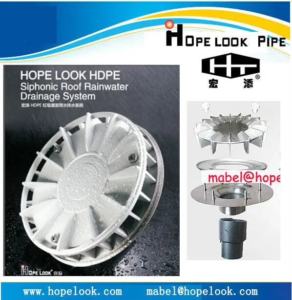 Low price Professional factory siphonic system rain gutters|siphon pump ...
