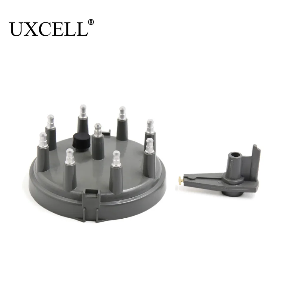 UXCELL 8233 Car Ignition Distributor Cap and Rotor Kit For Ford Thunderbird Bronco Mustang F150 F250 F350 E150 E250 E350