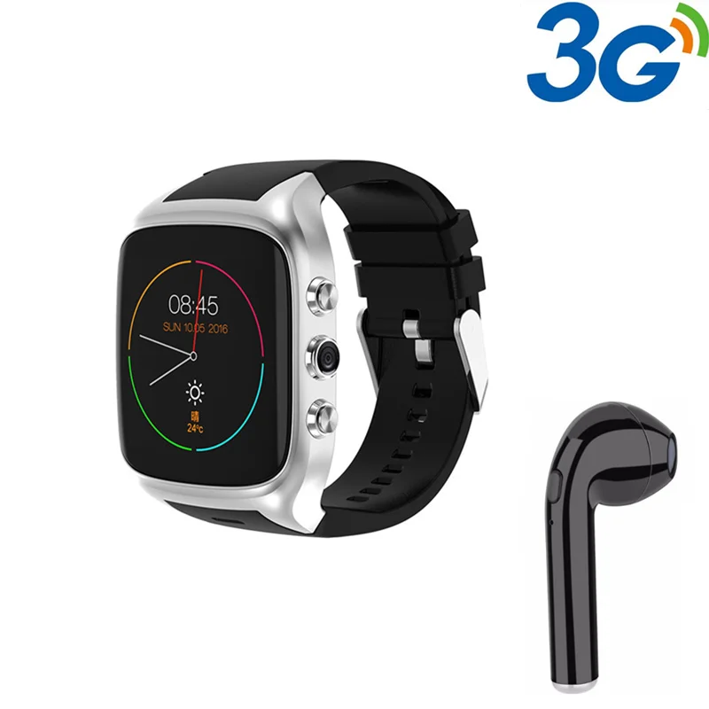 

3G smart watch Bluetooth smartwatch 2MP WiFi GPS wristwatch with sim card slot for iphone ios huawei watch 2 pk z01 x86 x200 x6