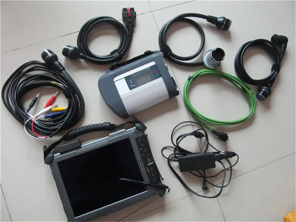 Авто диагностики ноутбука IX104 C5 Tablet PC с SD Connect c4+ MB Программное обеспечение SSD v2015.12 поддержка HHT Tech поддержка
