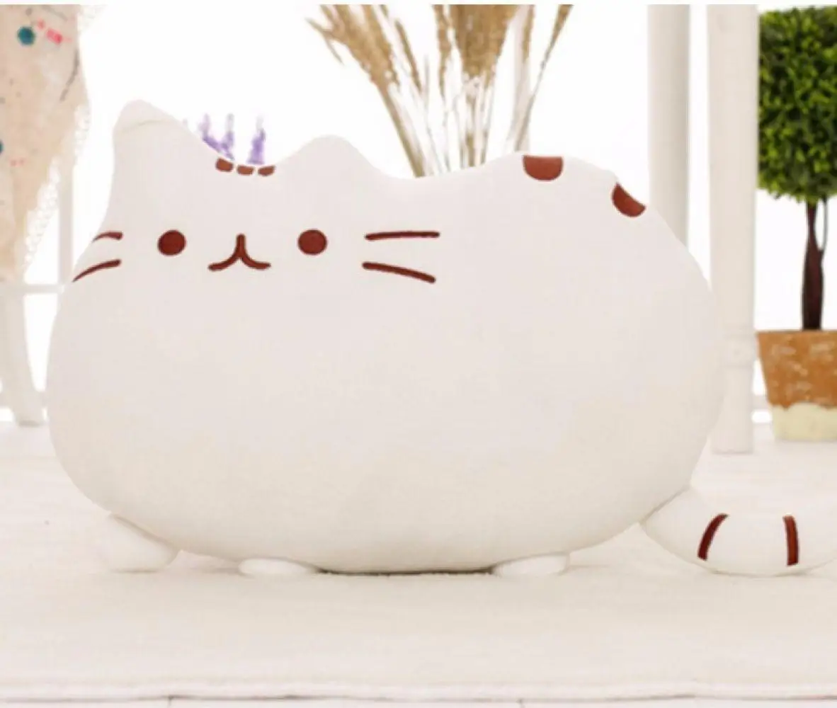 40*30 см Kawaii кошка подушка с молнией только кожа без Pp хлопок Печенье детские игрушки кукла большая наволочка подарок