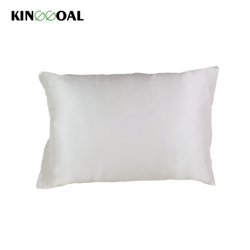 KINGGOAL 19MM 1pc Natural Mulberry Silk Pillowcase Pure Silk Pillow