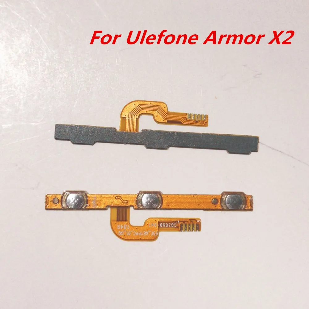 

Original For Ulefone Armor X2 Side Power Volume Power On Off button Flex Cable FPC Wire Repair Parts For Ulefone Armor X2