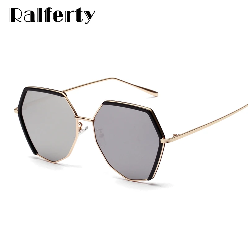 Ralferty 2018 Retro Irregular Polygon Sunglasses Women Silver Mirrored Sun Glasses UV400 Stylish Eyewear Accessories W813020
Ralferty 2018 Retro Irregular Polygon Sunglasses Women Silver Mirrored Sun Glasses UV400 Stylish Eyewear Accessories W813020