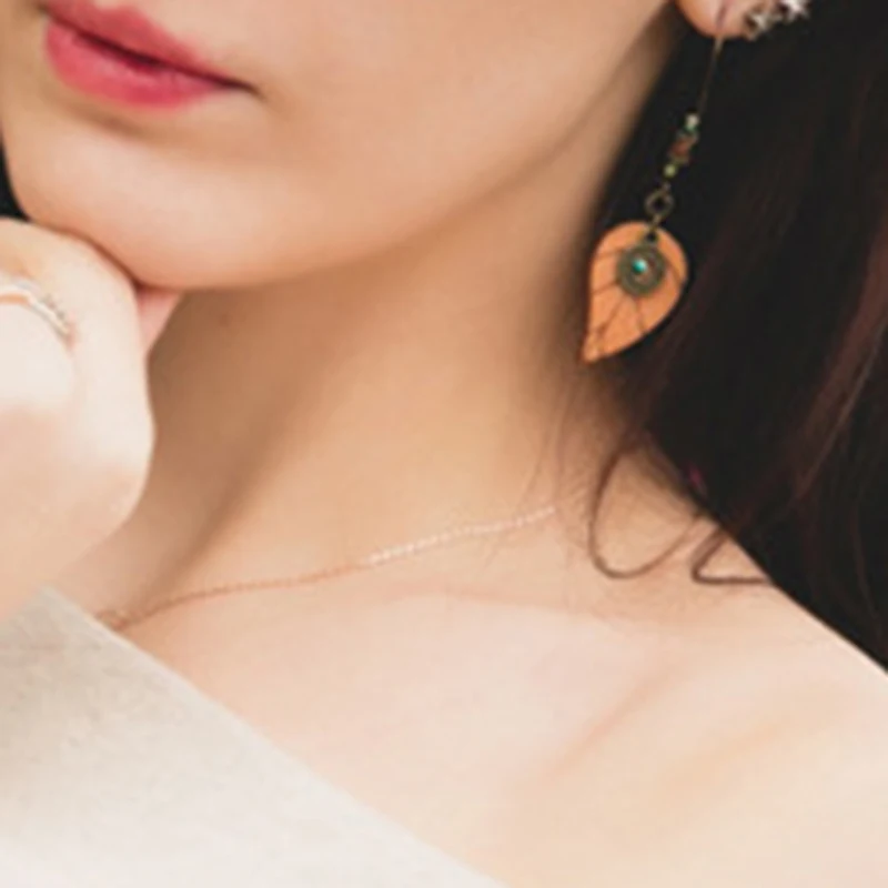 

Wooden Earrings Ethnic Geometric Wood Earrings Women Jewelry African Bow Flowers Leaf Triangle Drop Hanging Dangle Earring
