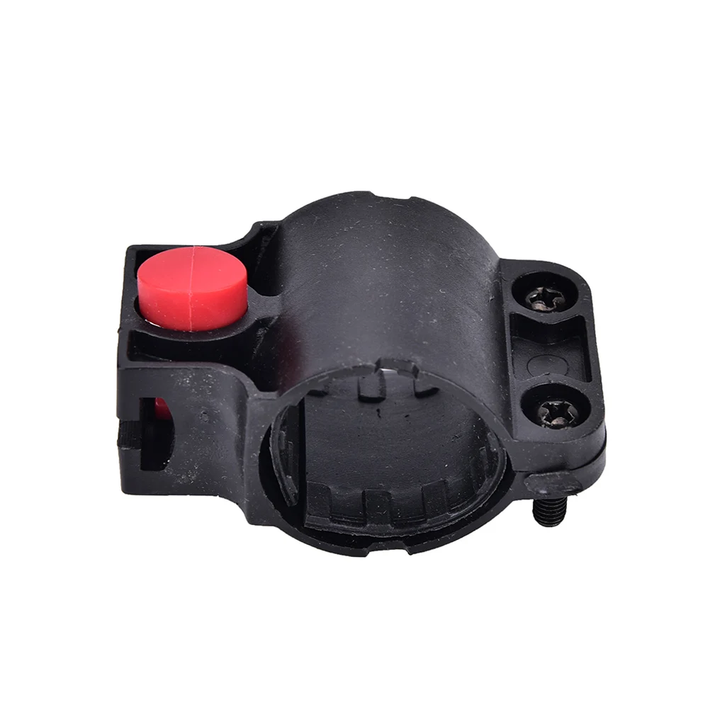 Black Universal bike lock holder cable lock and U lock frame holder