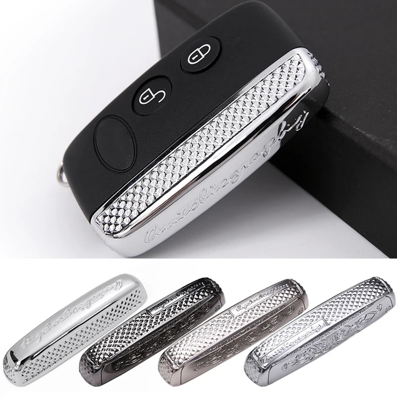 

For Land Rover Discovery 5 LR 4 For Range Rover Autobiography Velar Sport Vogue ABS Chrome Unique Design 5 Button Key Case Shell