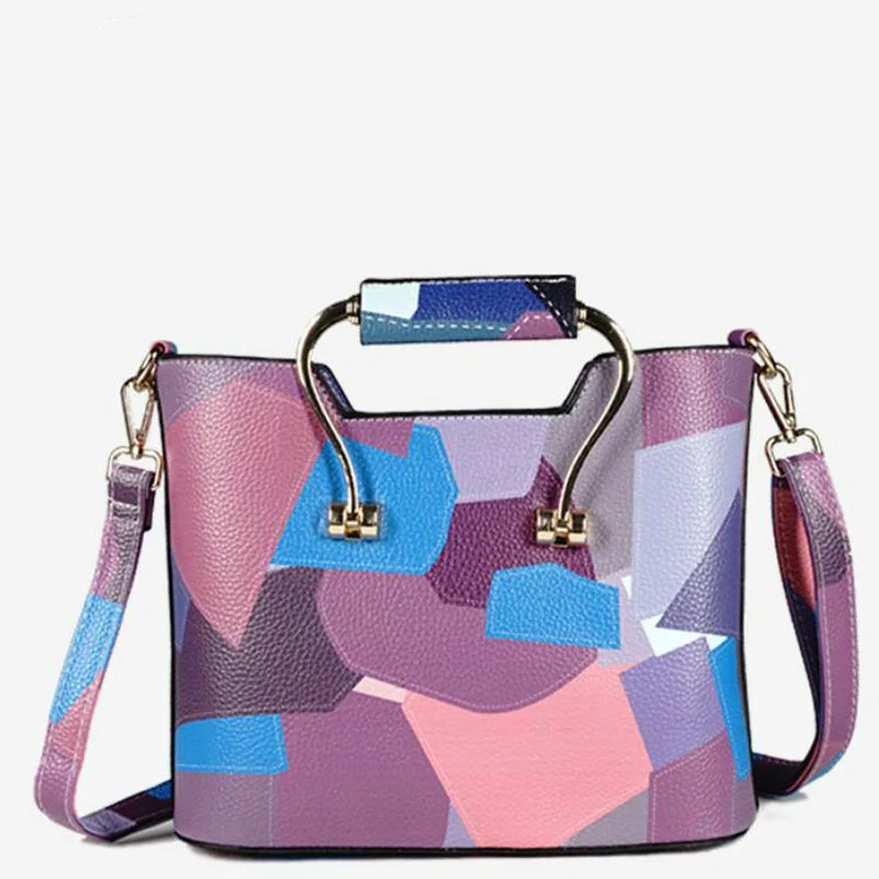 

Brand New Fashion Contrast Color Female Bag Trend Ladies Shoulder Bag European and American Leisure Messenger Bag