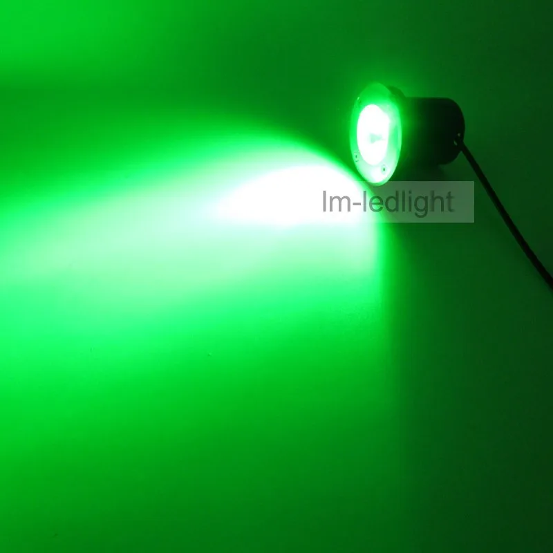 3W 100mm floor light green color (4)