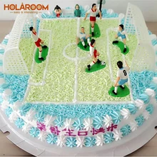 Футбольная команда сцены инструмент для украшения торта практичные DIY ручной работы для тортов, десертов, выпечки Декор Аксессуары 8 шт./компл