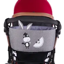 Универсальная детская коляска сумка-Органайзер для хранения большое пространство тележки Крючки Подвесные сумки аксессуары для коляски