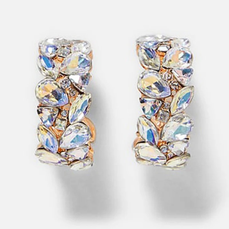 Ztech 25, дизайнерские цветные серьги с кристаллами Za, пластиковые массивные большие серьги с цветами, вечерние Висячие висячие серьги, свадебный подарок