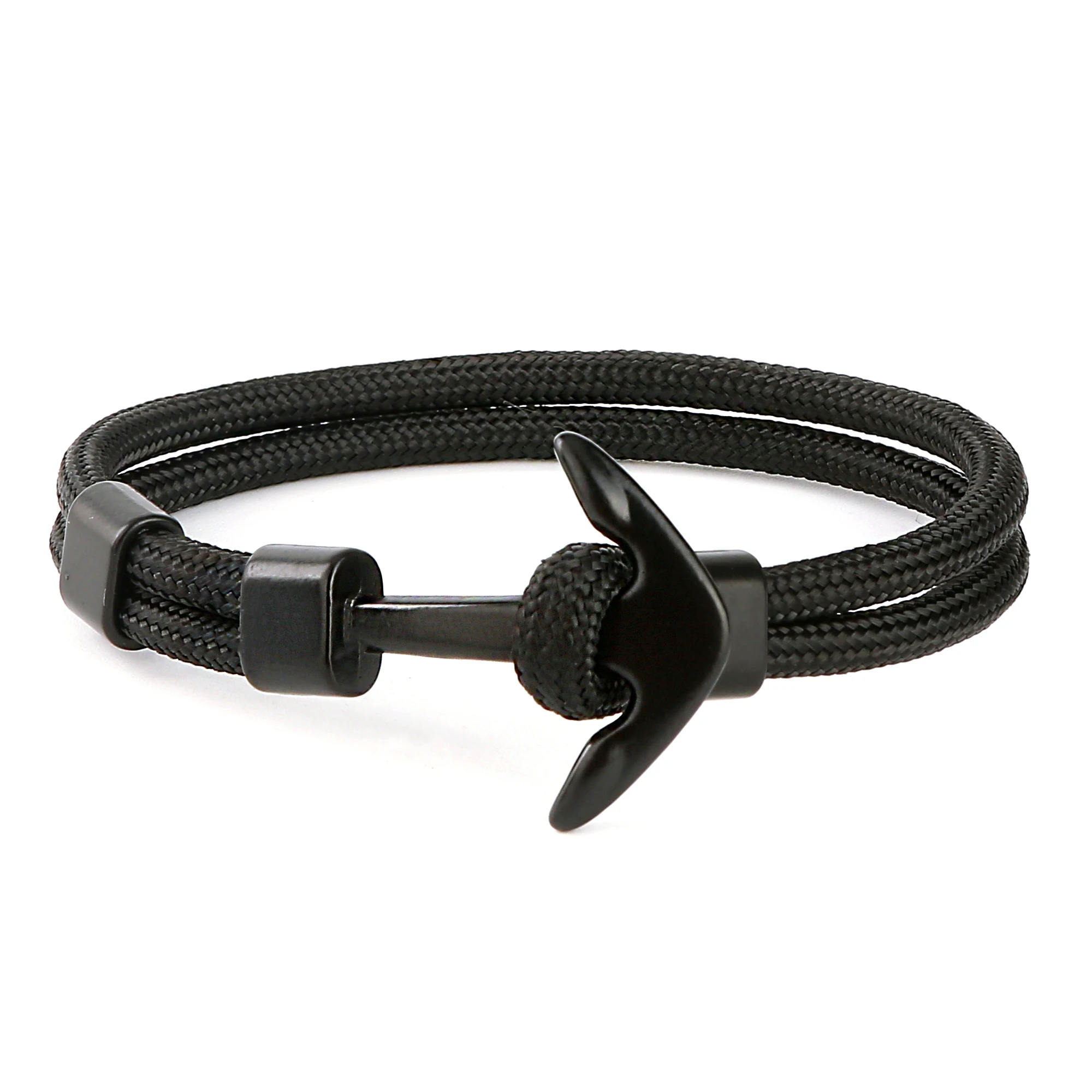 Cordón de algodón encerado Boho Surf Pulsera Con Chapado en Oro Rosa suerte 4 Hoja Trébol